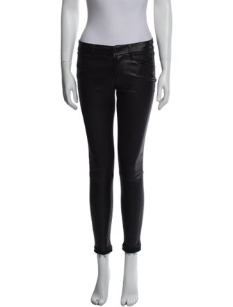 RtA Lambskin Skinny Leg Pants