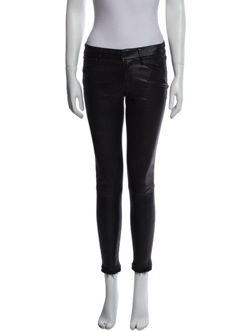 RtA Lambskin Skinny Leg Pants