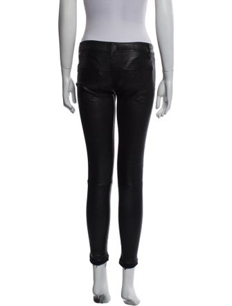 RtA Lambskin Skinny Leg Pants