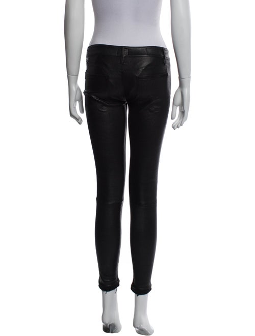 RtA Lambskin Skinny Leg Pants