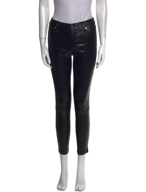 RtA Lambskin Skinny Leg Pants