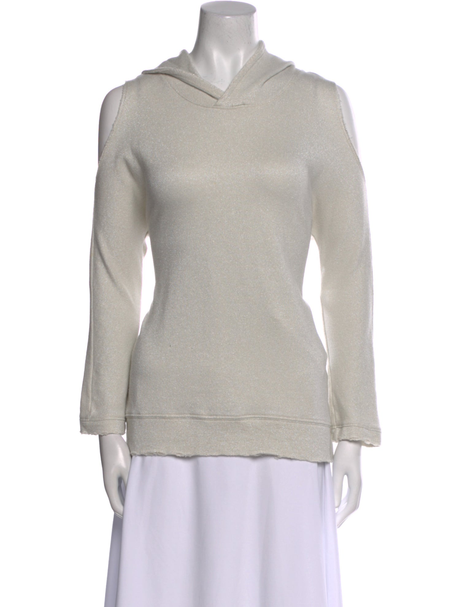 RtA Cowl Neck Long Sleeve Sweatshirt