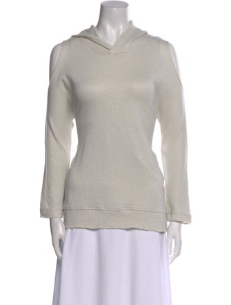 RtA Cowl Neck Long Sleeve Sweatshirt