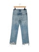 RtA High-Rise Straight Leg Jeans