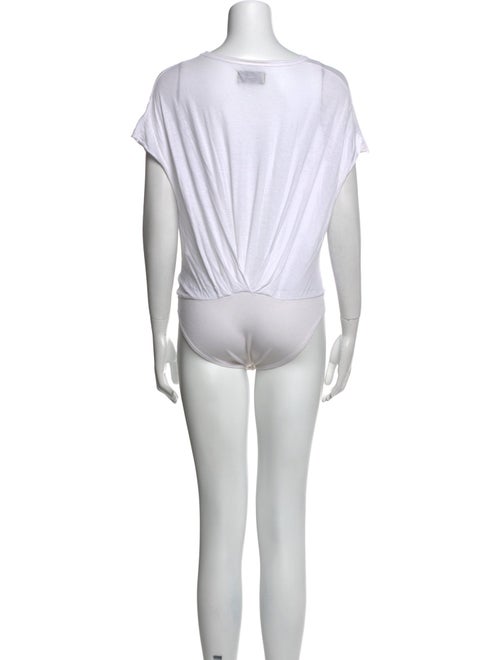 RtA Bateau Neckline Short Sleeve Bodysuit