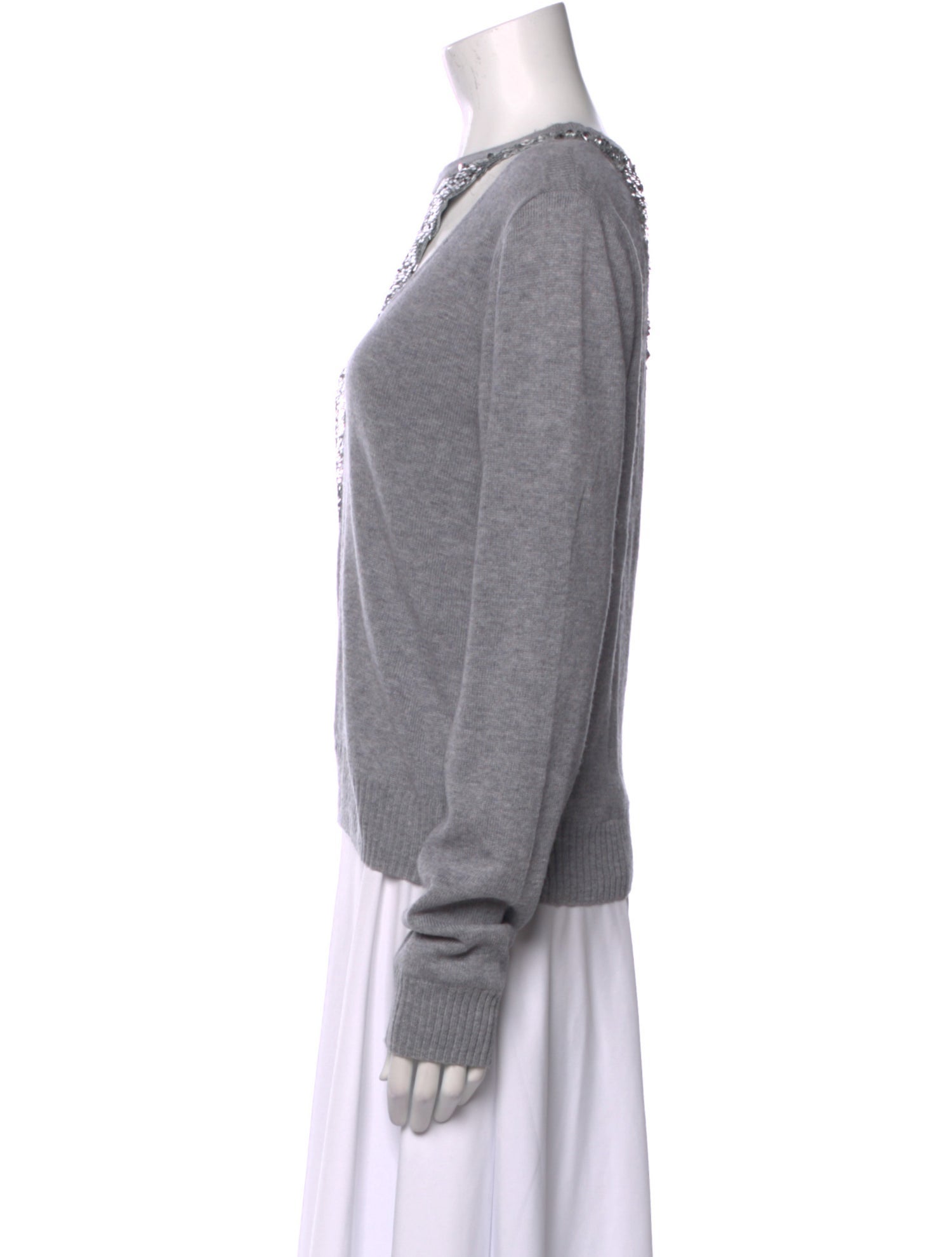 RtA Bateau Neckline Long Sleeve Sweatshirt w/ Tags