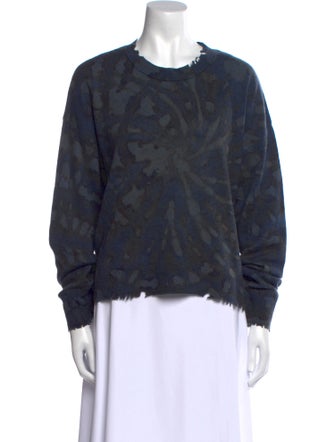 RtA Cashmere Printed Sweater