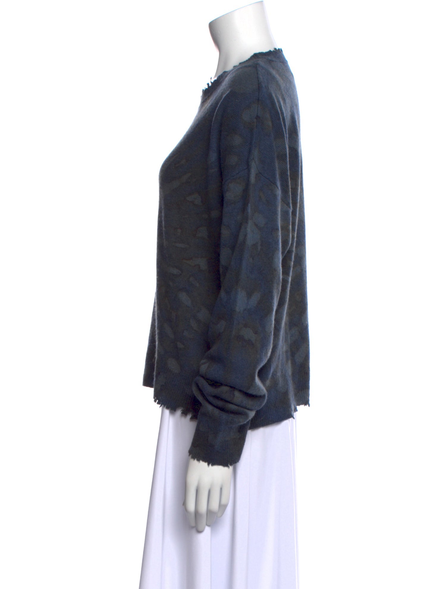 RtA Cashmere Printed Sweater