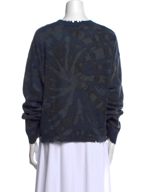 RtA Cashmere Printed Sweater