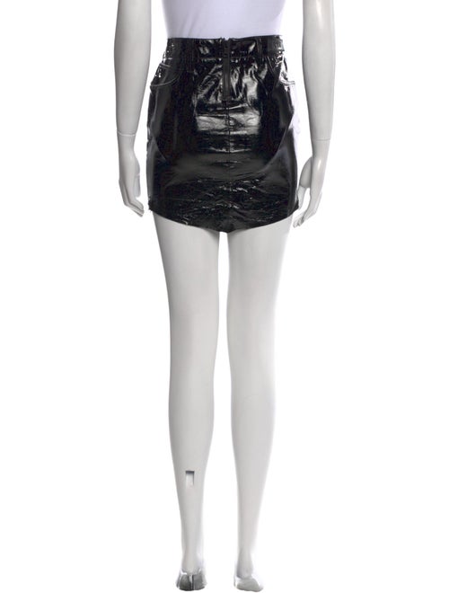 RtA Raw-Edge Trim Mini Skirt