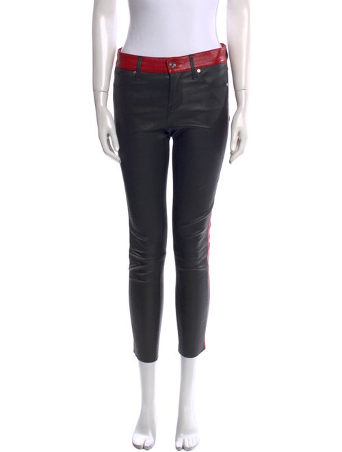 RtA Leather Skinny Leg Pants