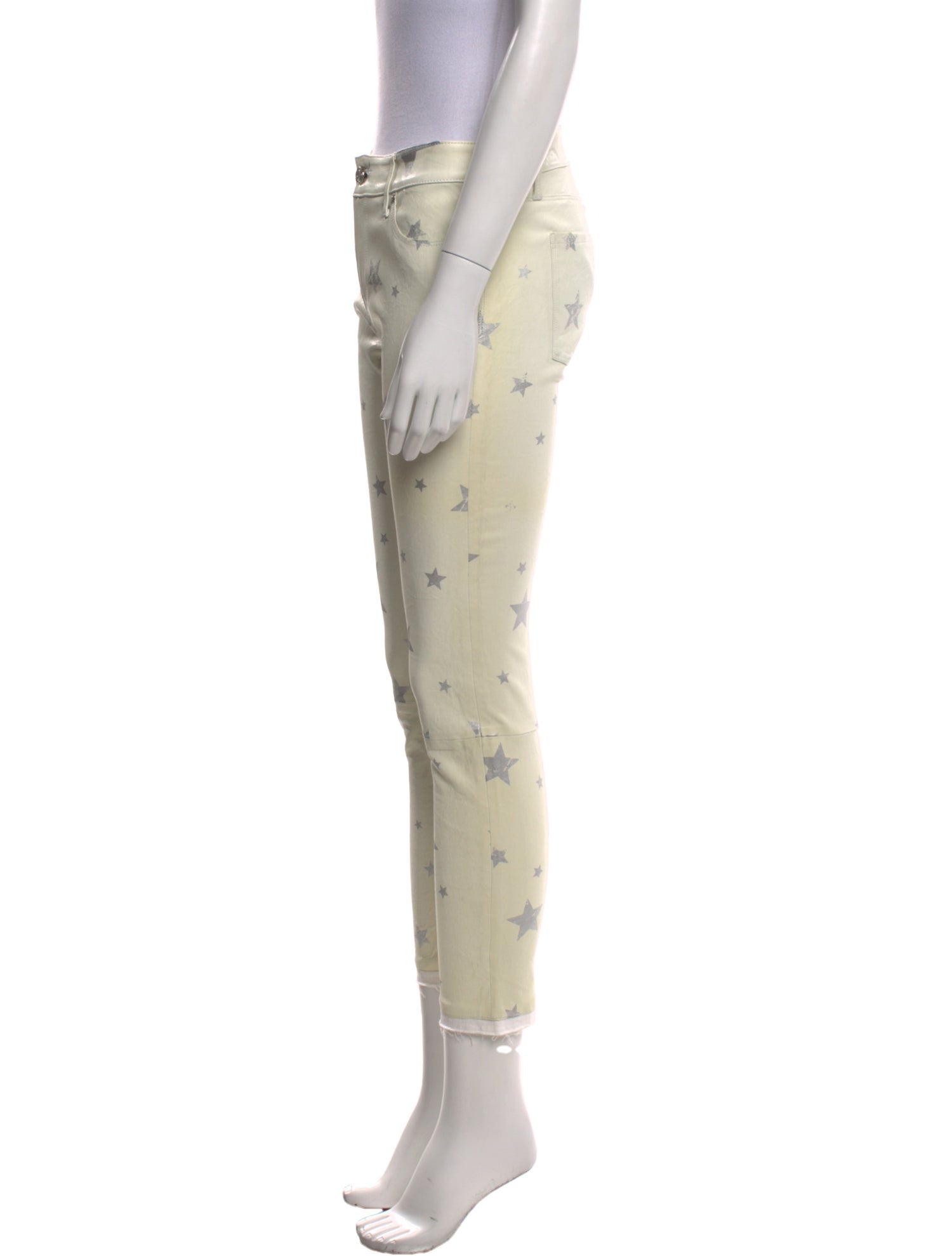 RtA Leather Skinny Leg Pants