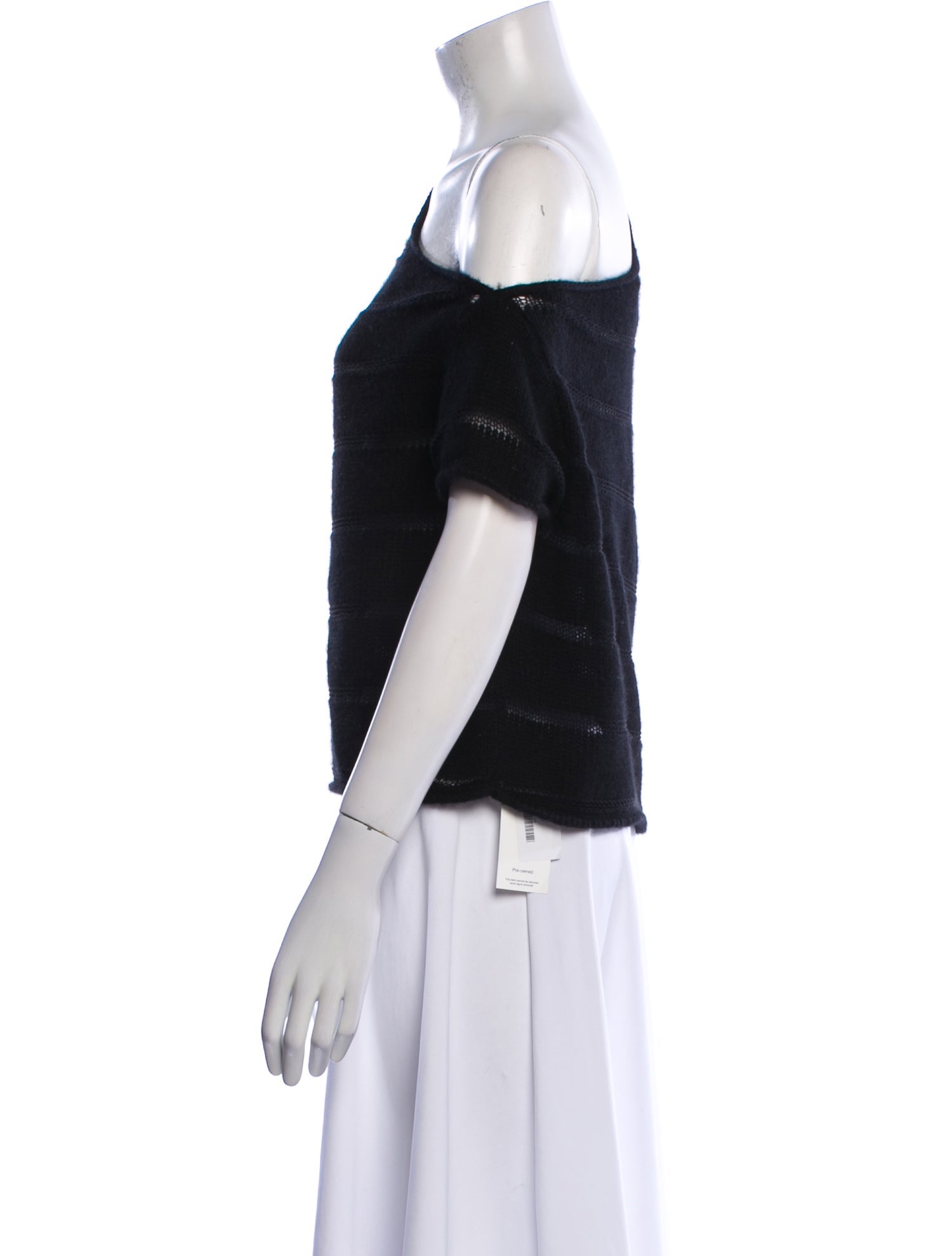 RtA Cashmere Asymmetrical Sweater