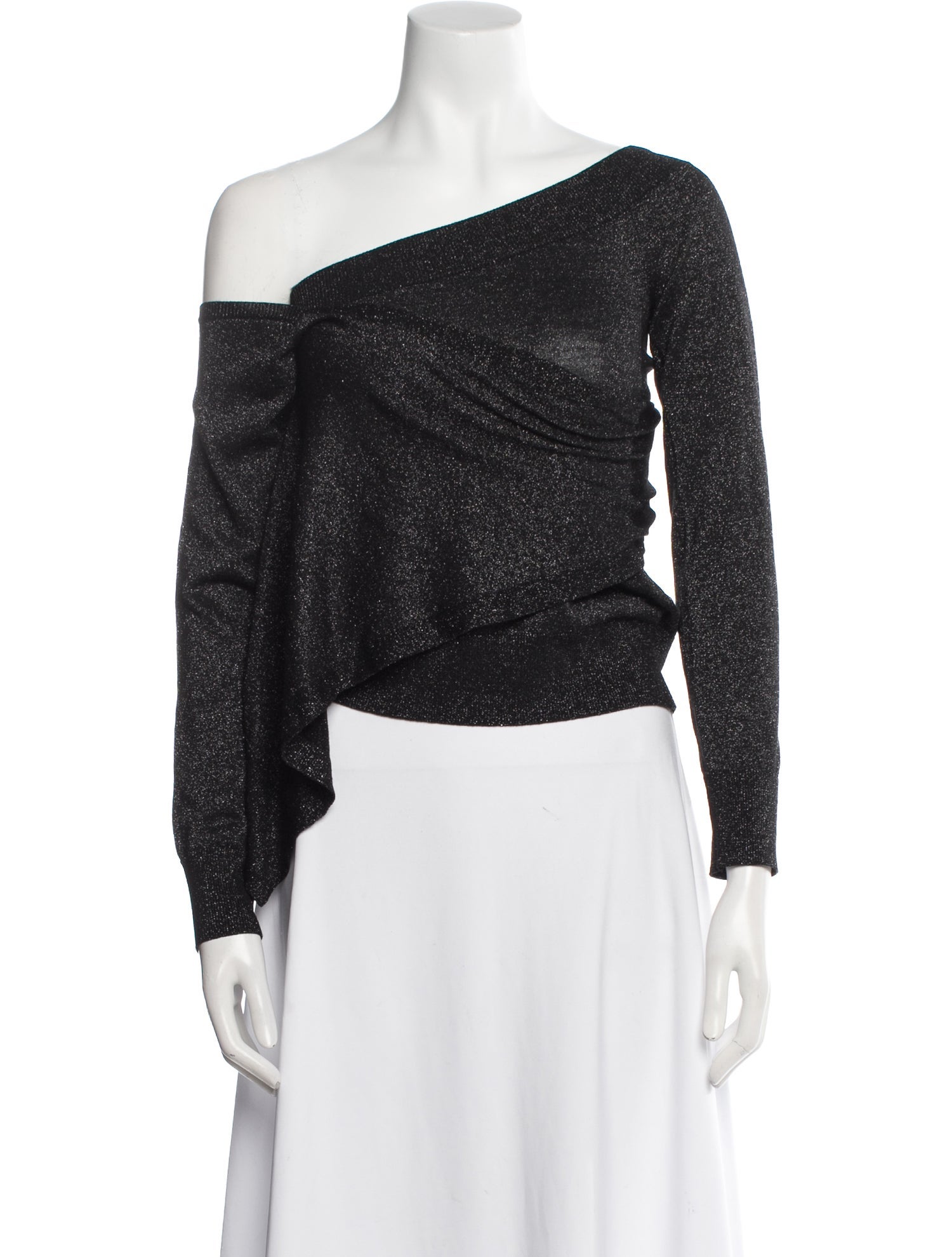 RtA Wool Cowl Neck Sweater