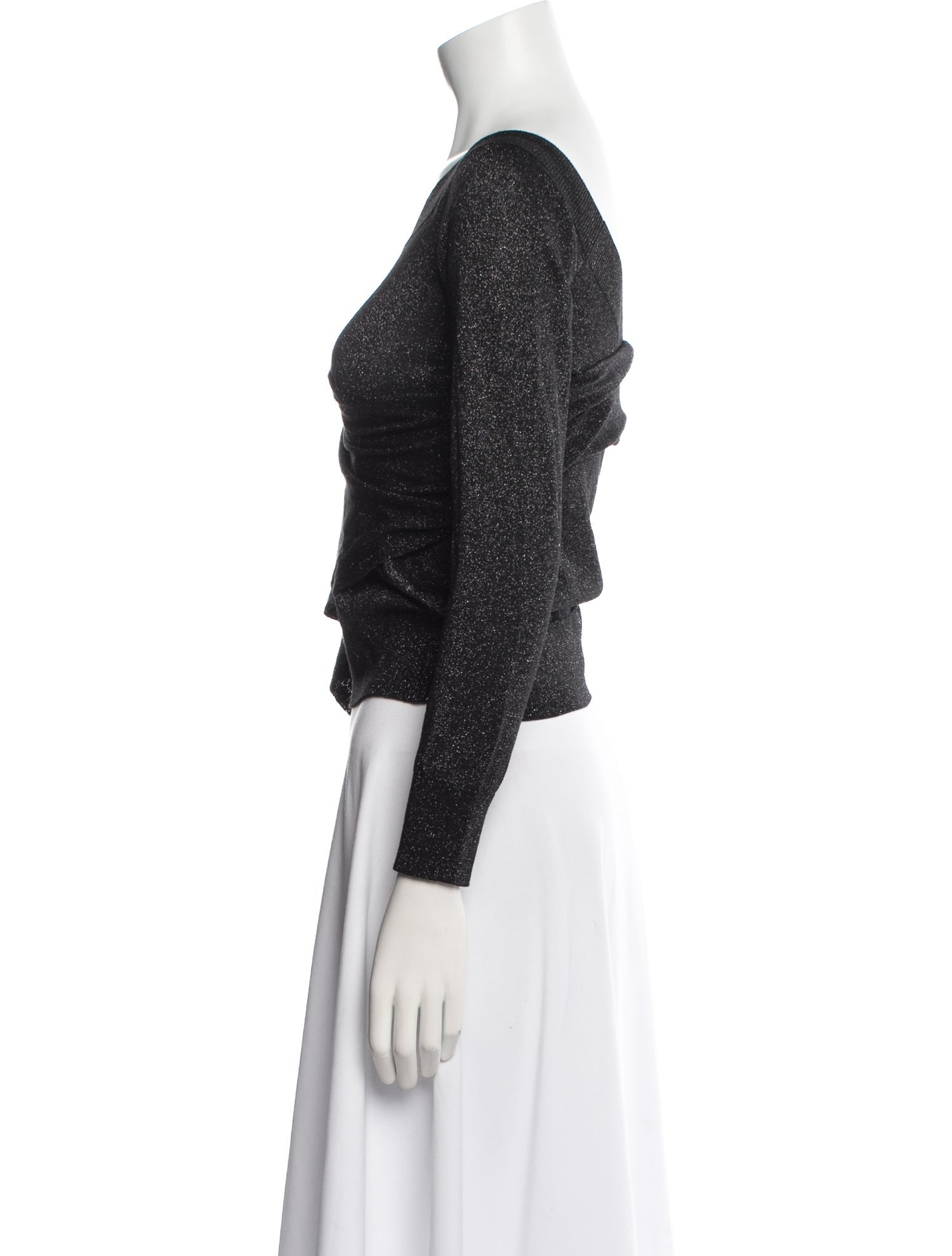 RtA Wool Cowl Neck Sweater