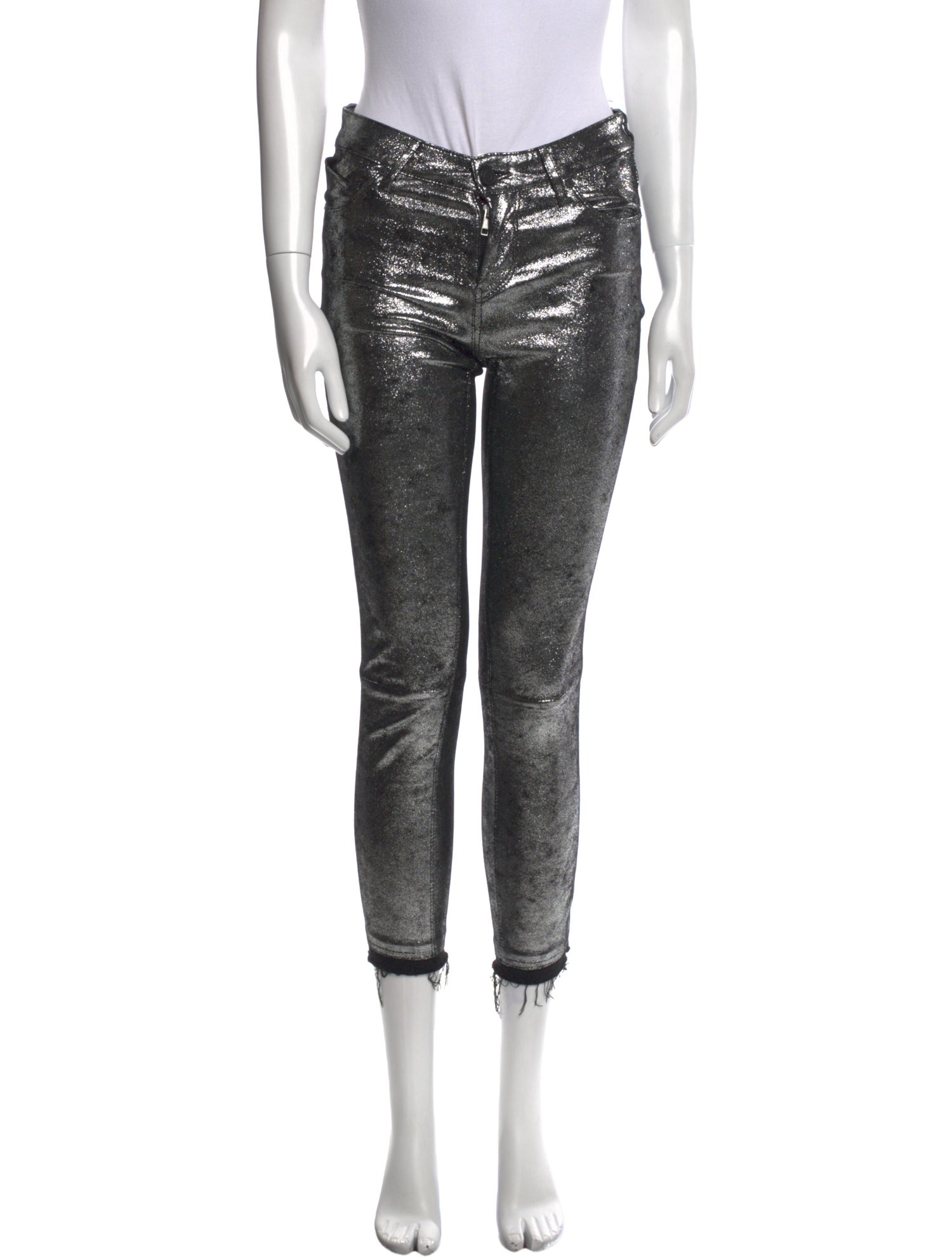 RtA Leather Skinny Leg Pants