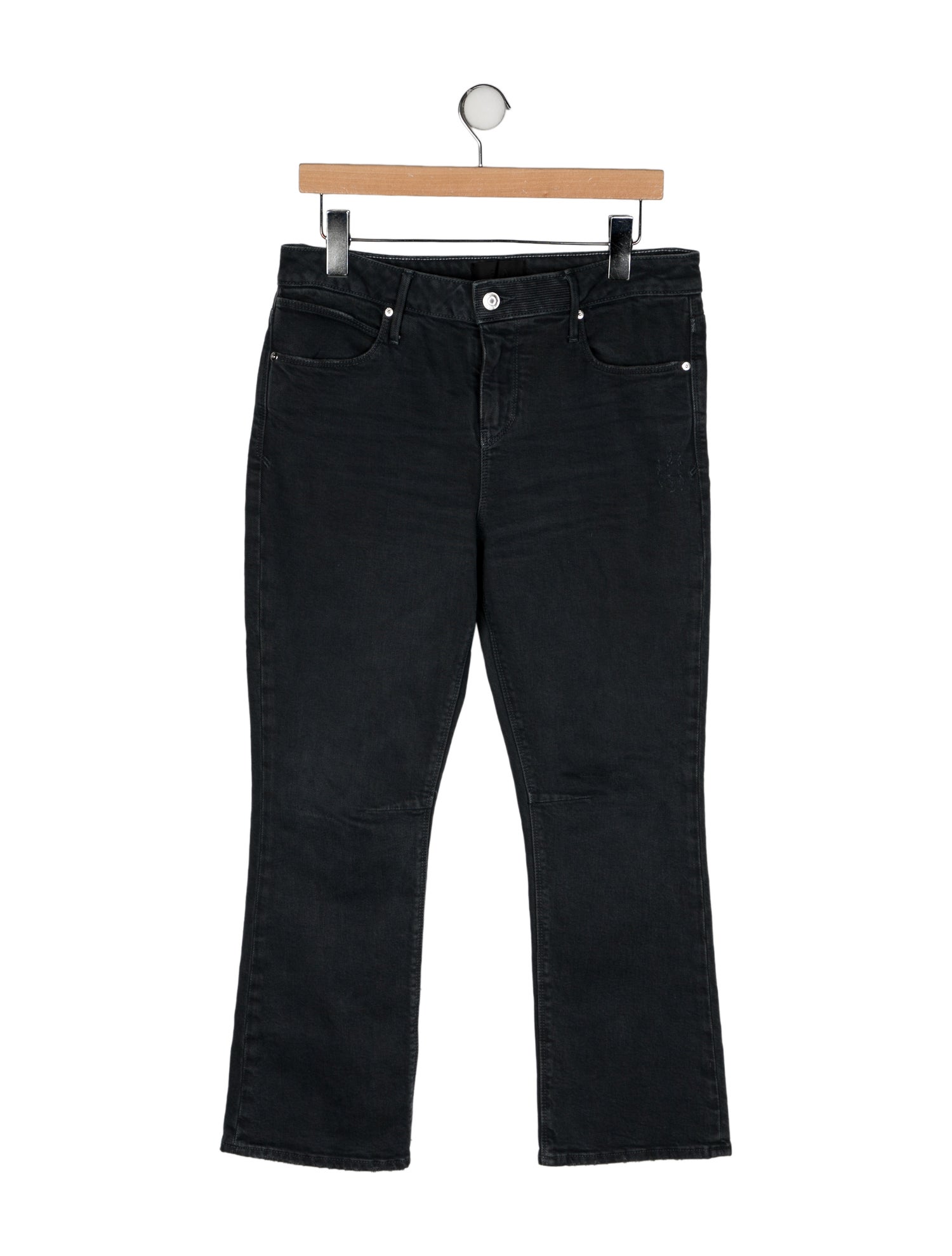RtA Mid-Rise Straight Leg Jeans