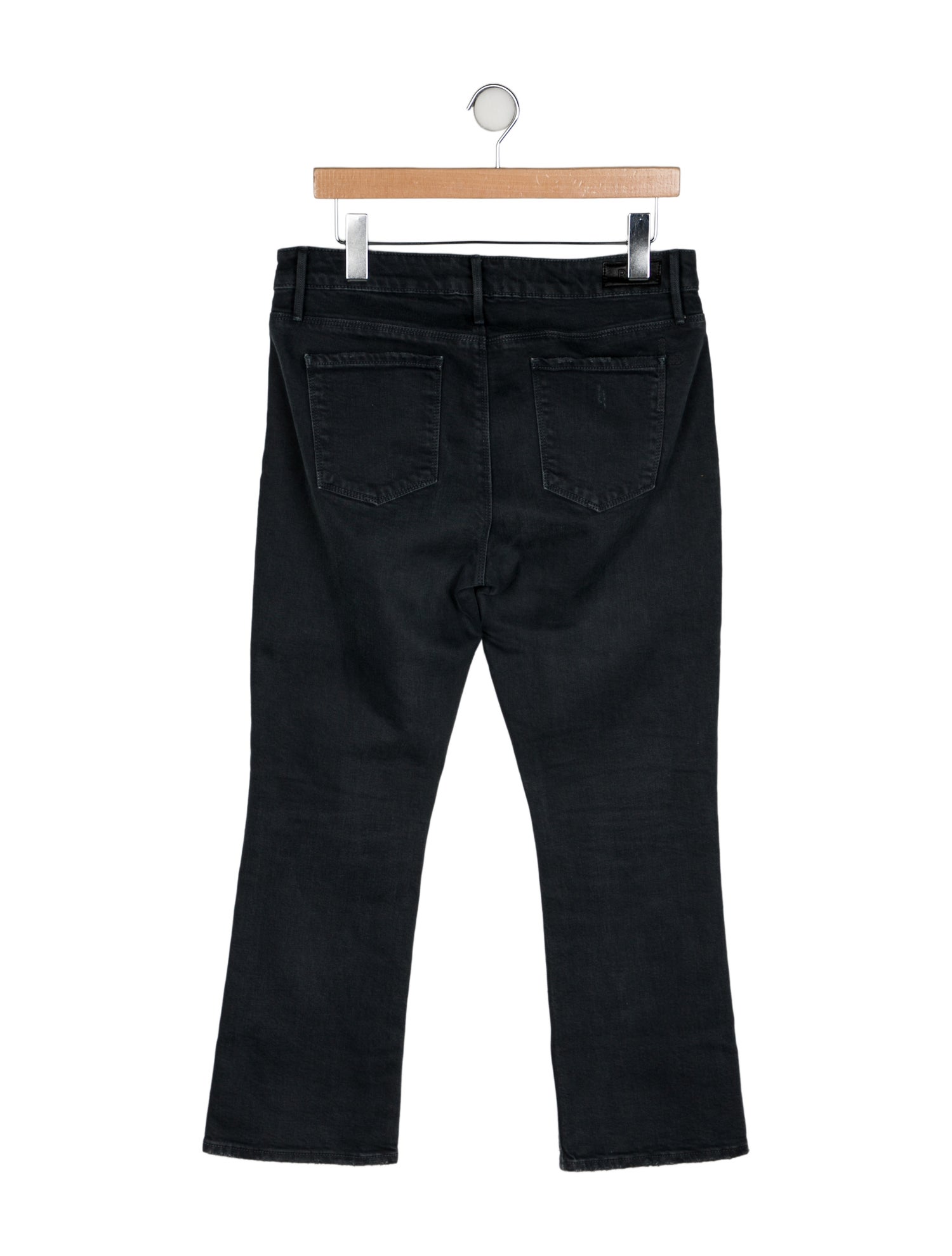 RtA Mid-Rise Straight Leg Jeans