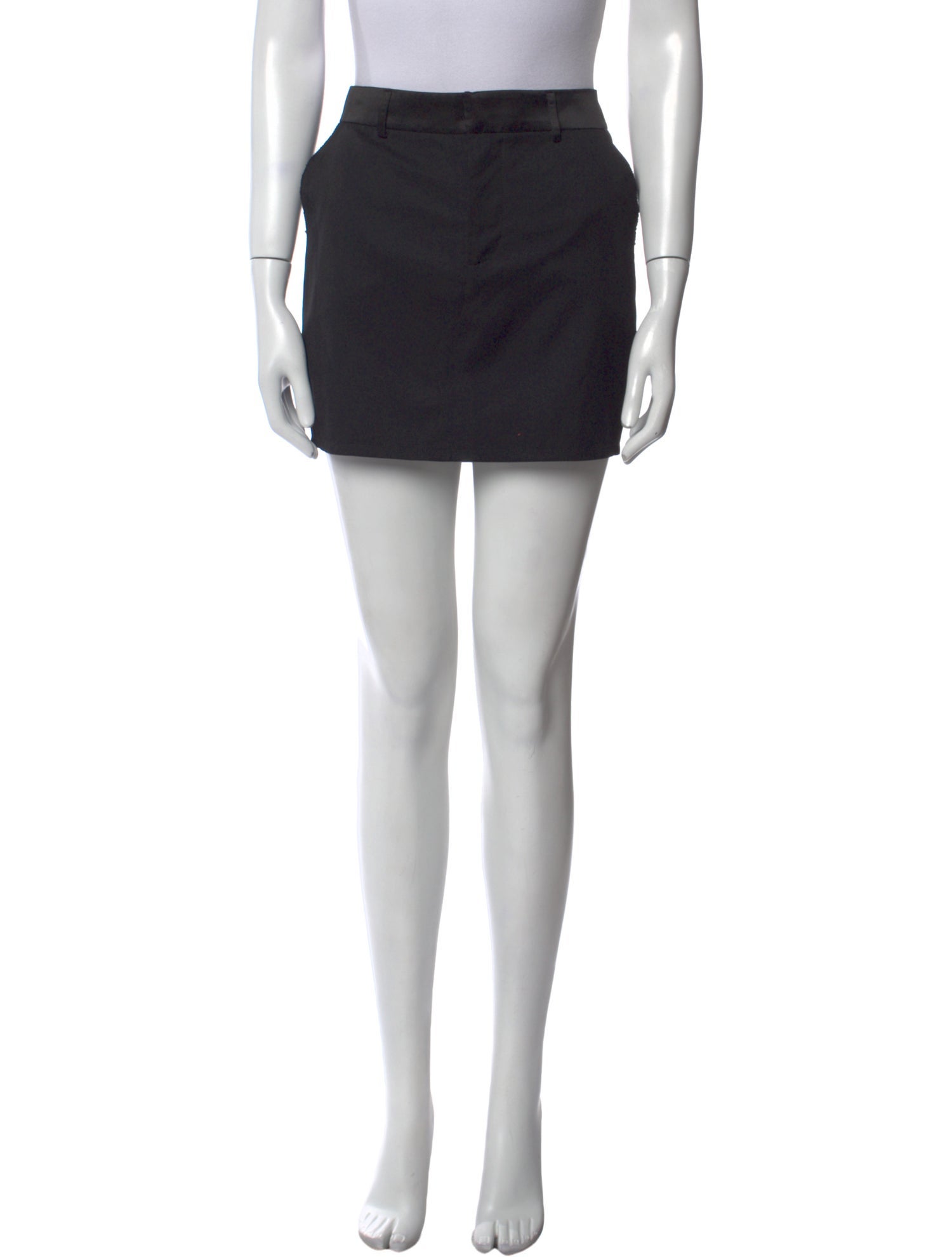 RtA Virgin Wool Mini Skirt