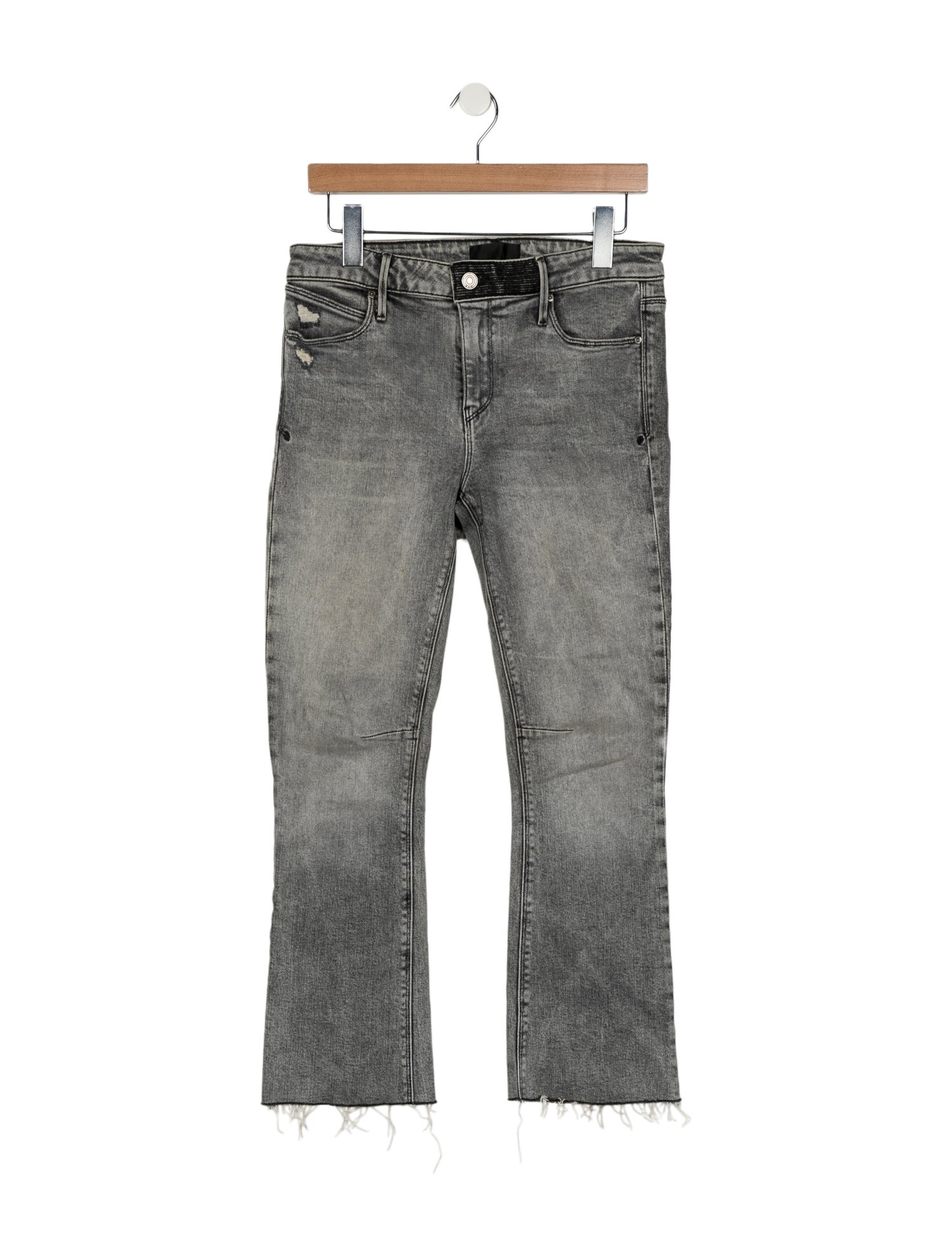 RtA Mid-Rise Straight Leg Jeans