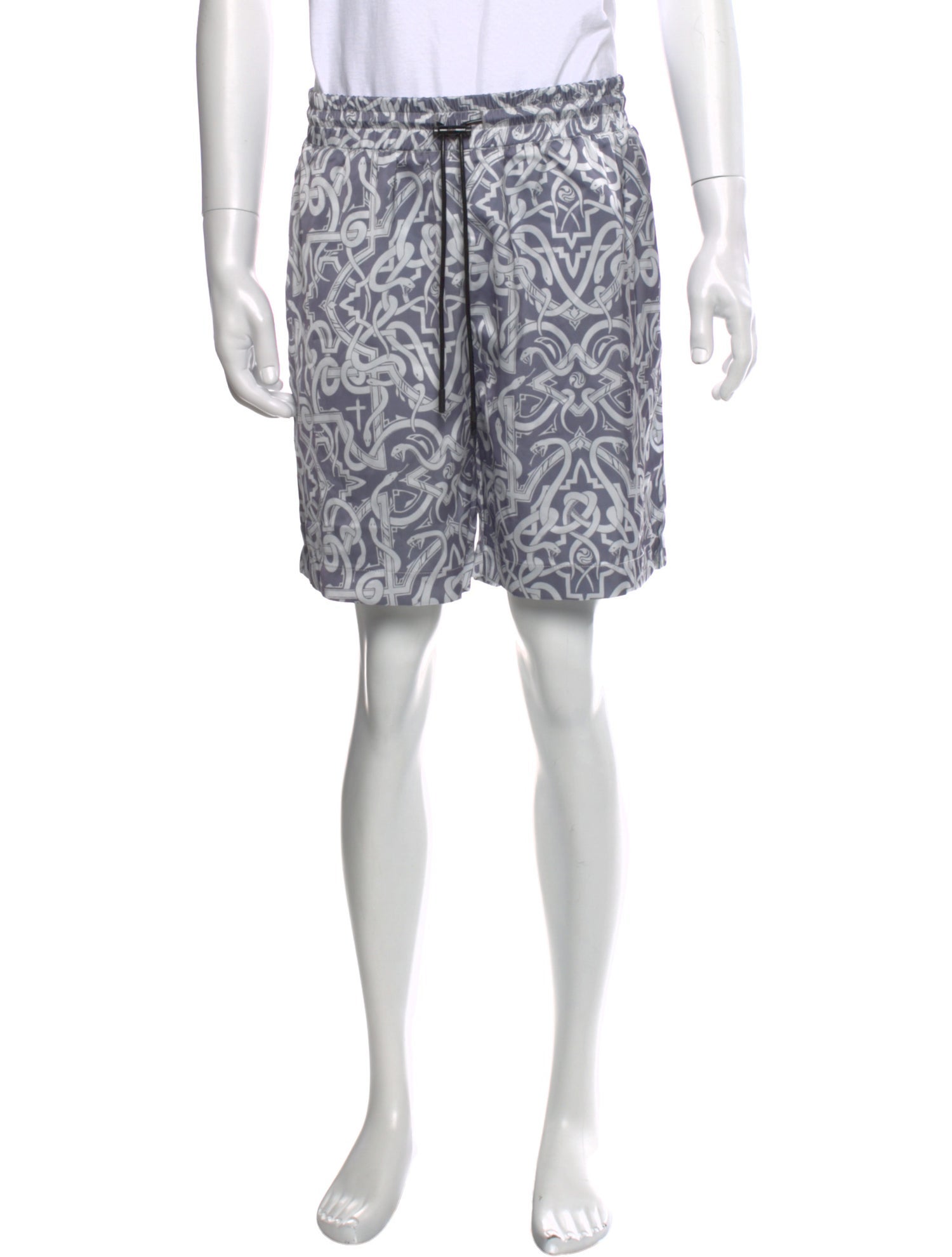 RtA Printed Jogger Shorts