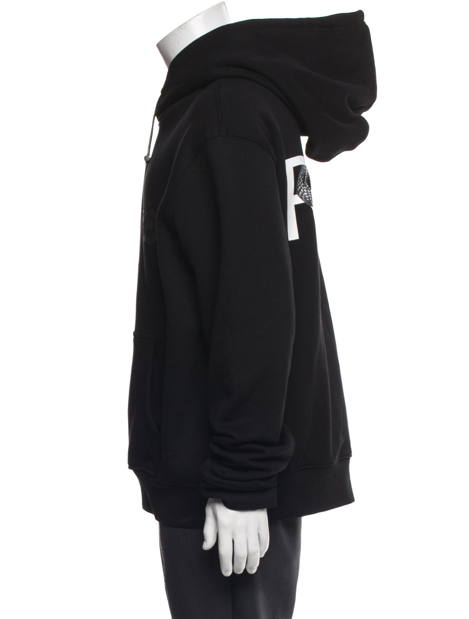 RtA Graphic Print Crew Neck Hoodie