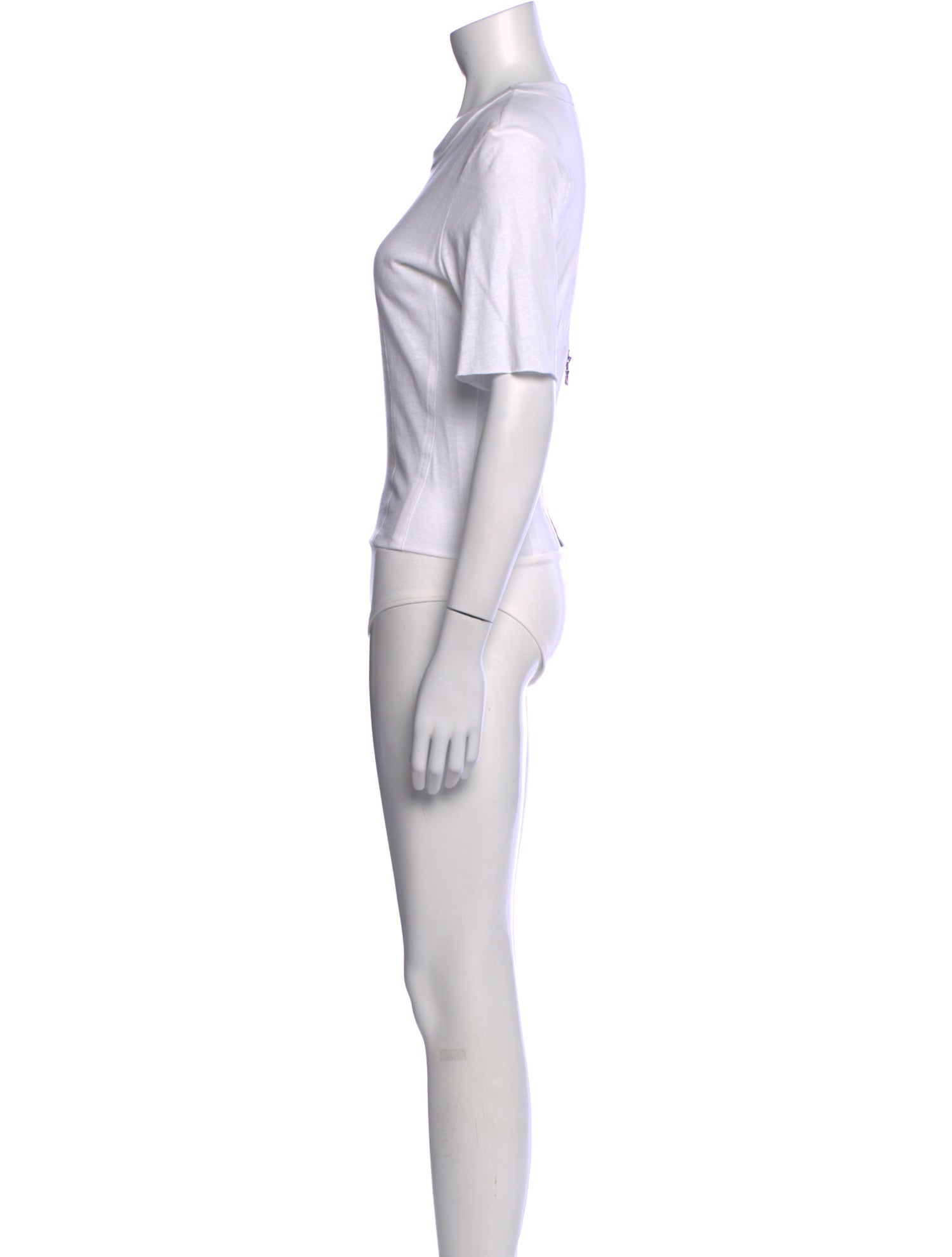 RtA Crew Neck Short Sleeve Bodysuit