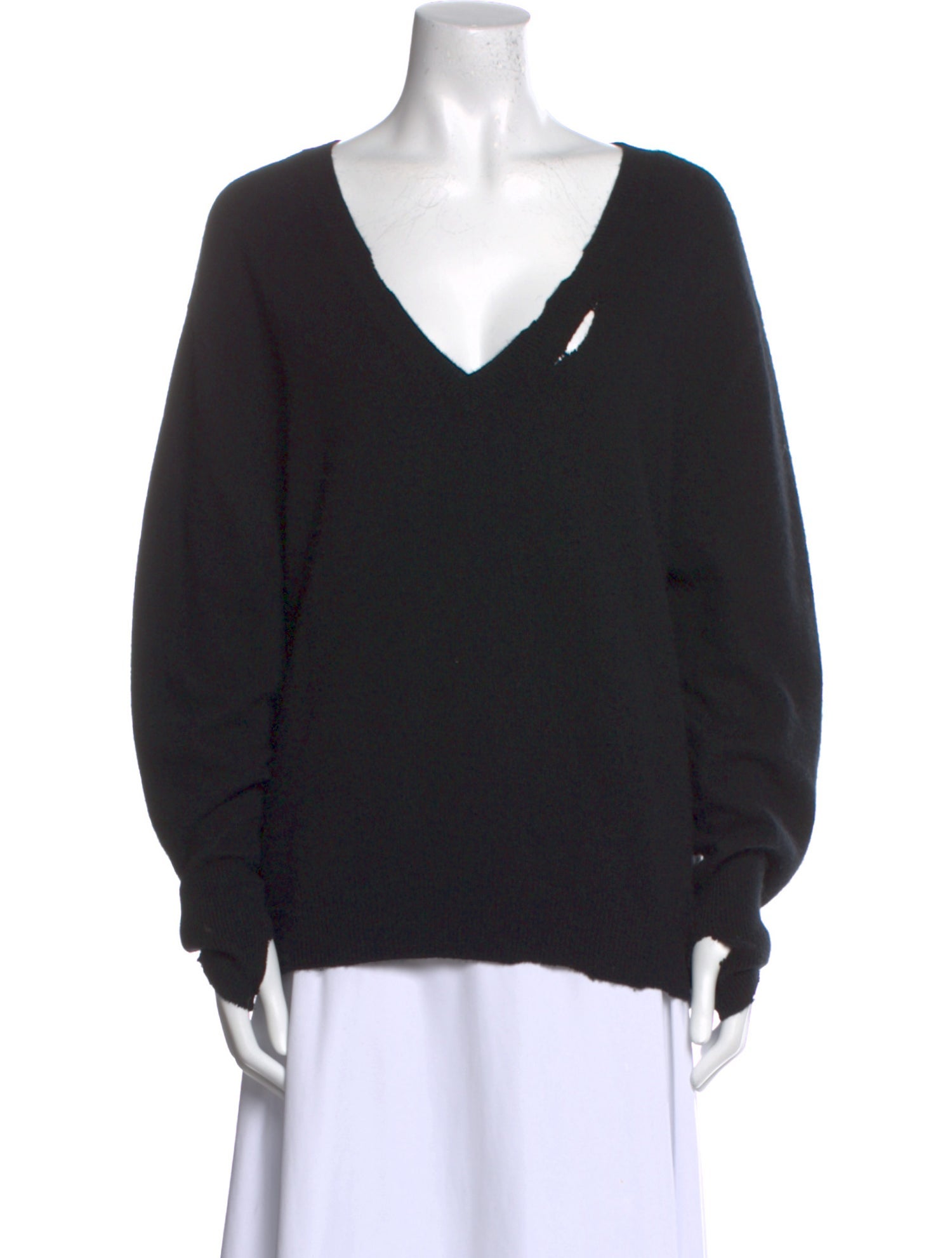 RtA Cashmere V-Neck Sweater