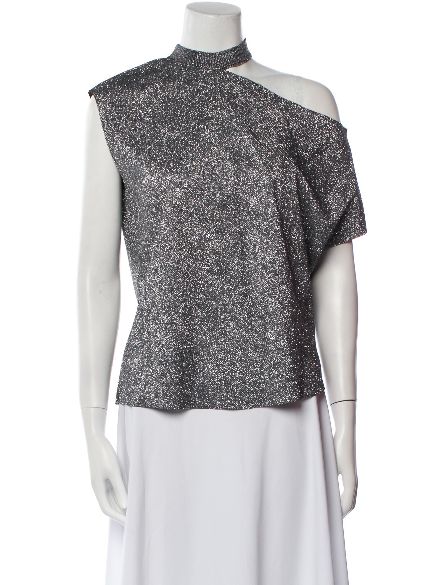 RtA Mock Neck Short Sleeve Top w/ Tags