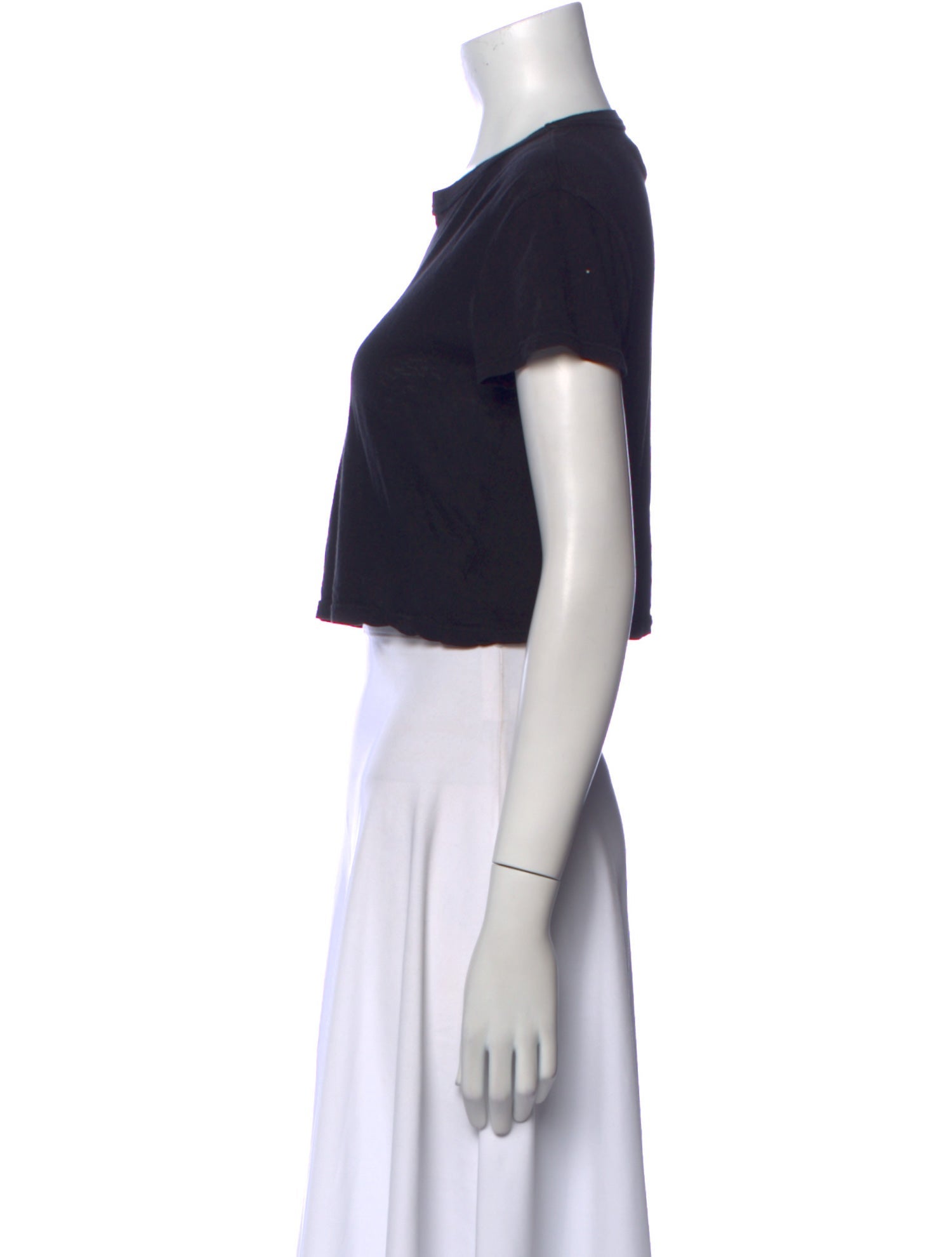 RtA Crew Neck Short Sleeve Crop Top w/ Tags
