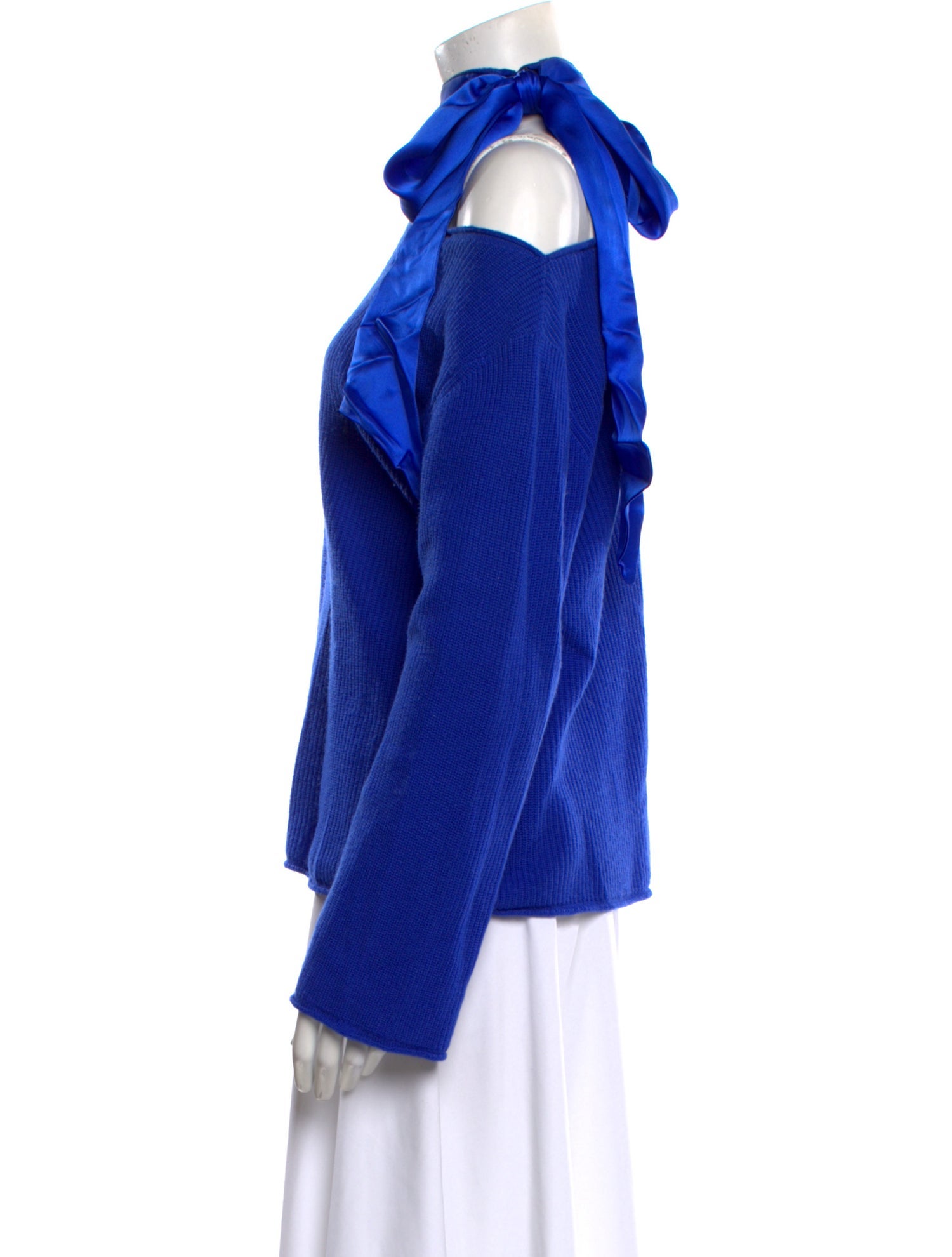 RtA Cashmere Mock Neck Sweater