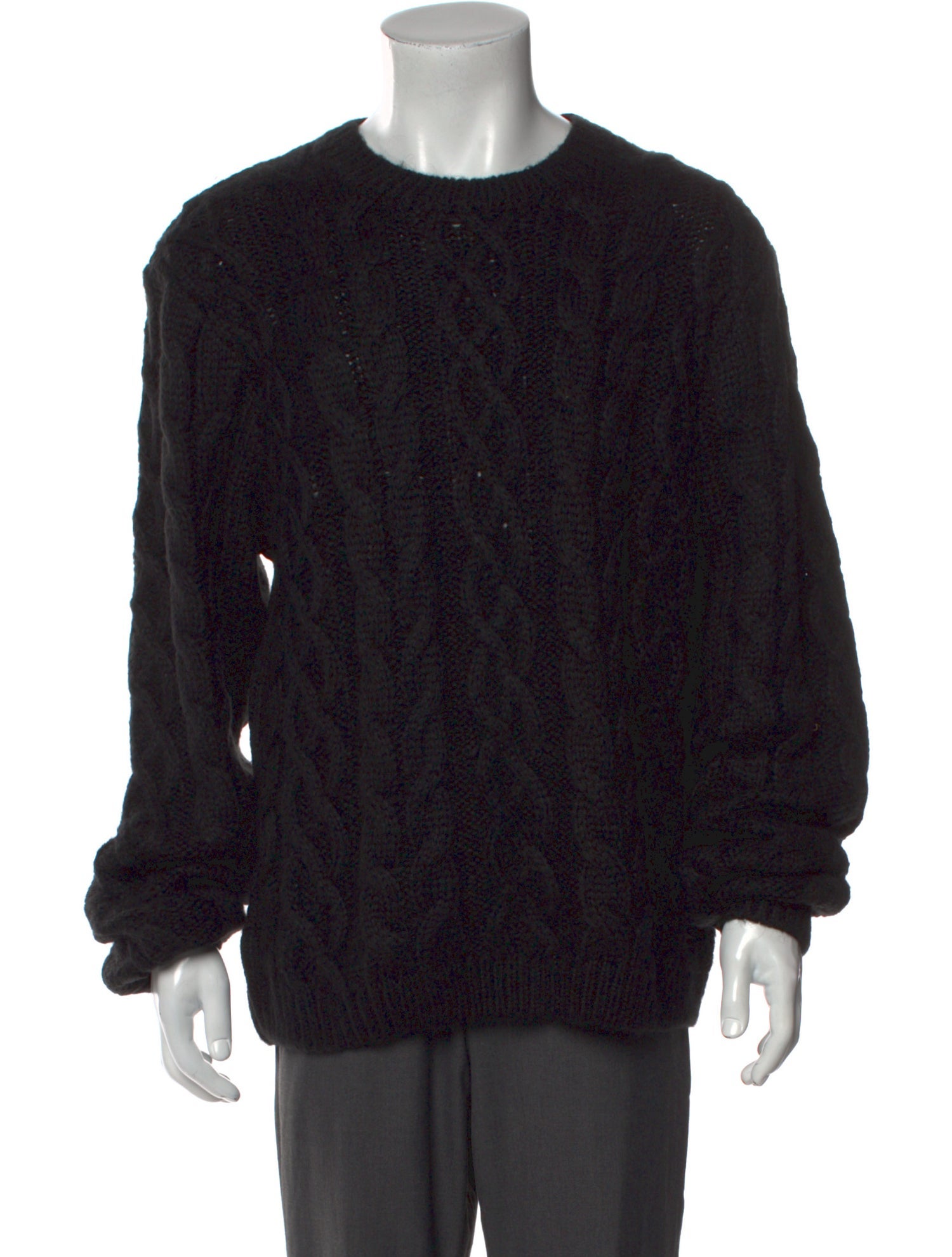 RtA Crew Neck Long Sleeve Pullover