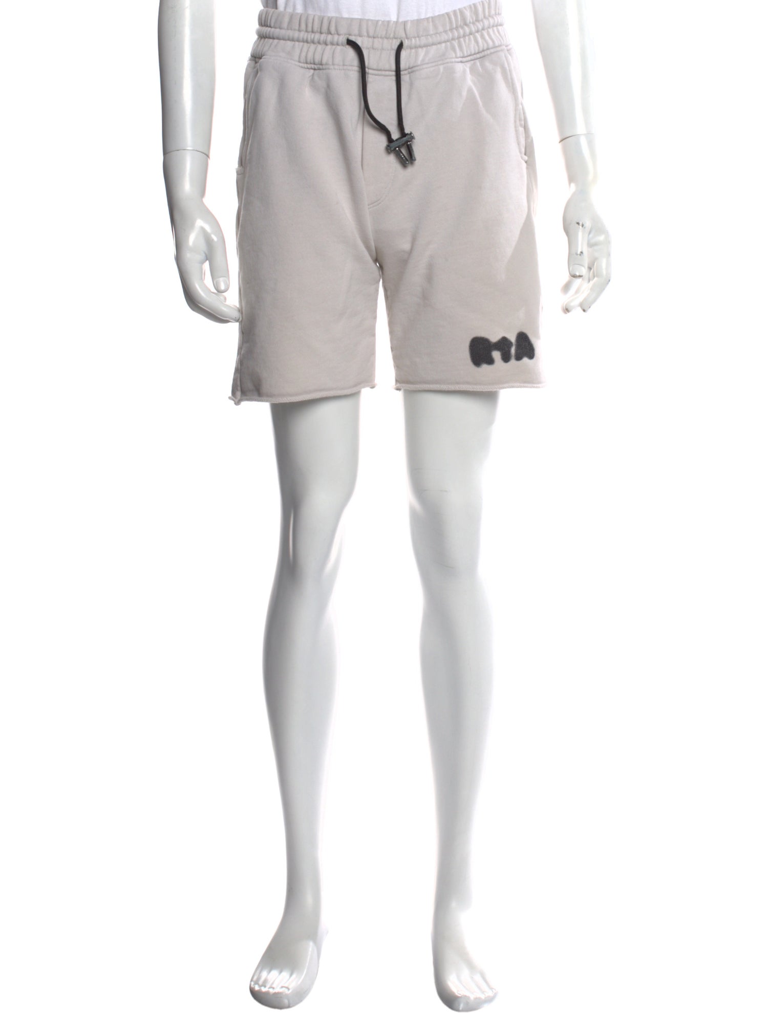 RtA Graphic Print Jogger Shorts