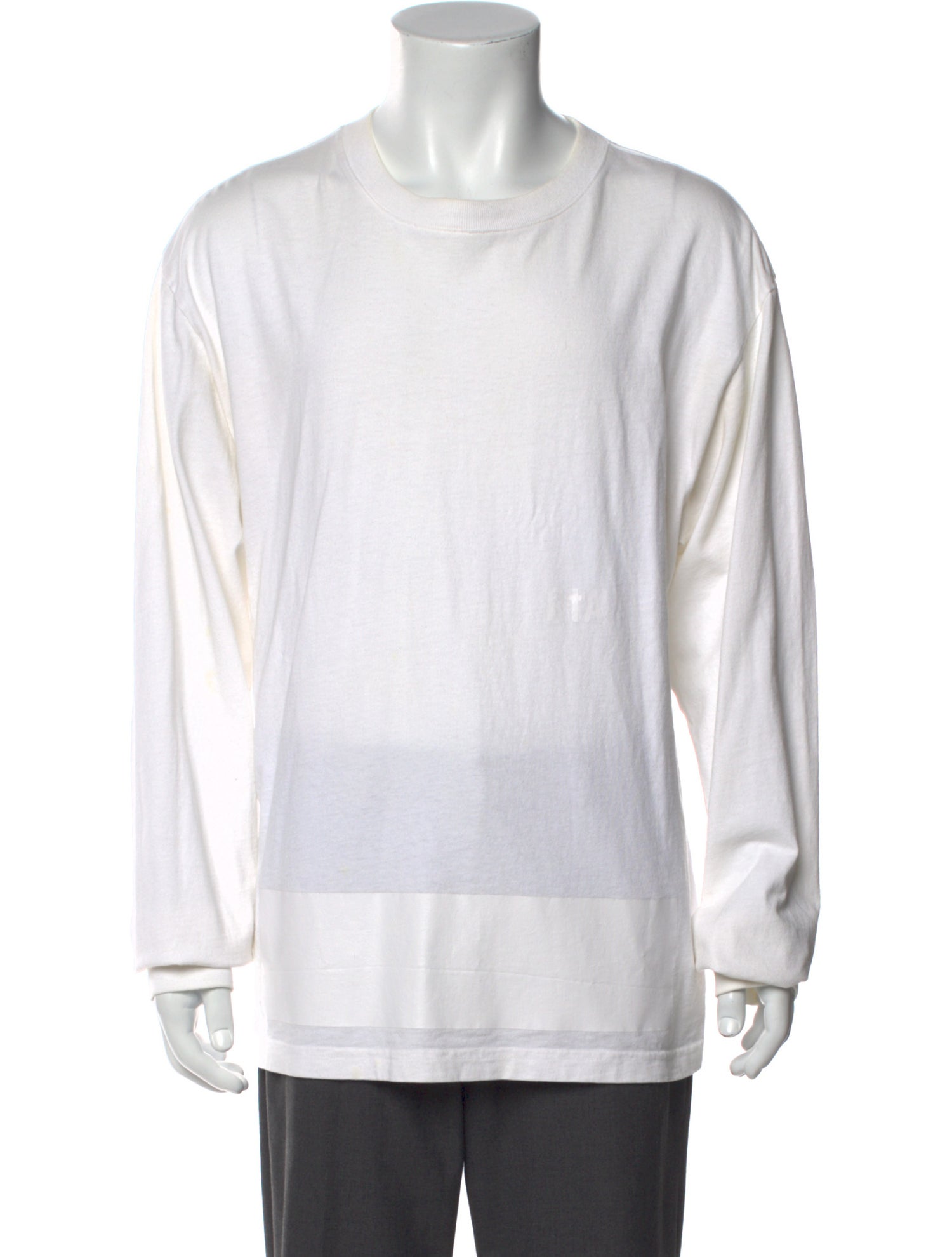 RtA Crew Neck Long Sleeve T-Shirt