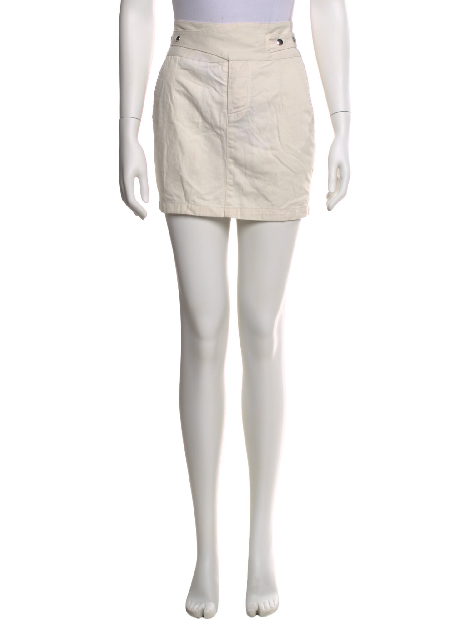 RtA Distressed Accents Mini Skirt