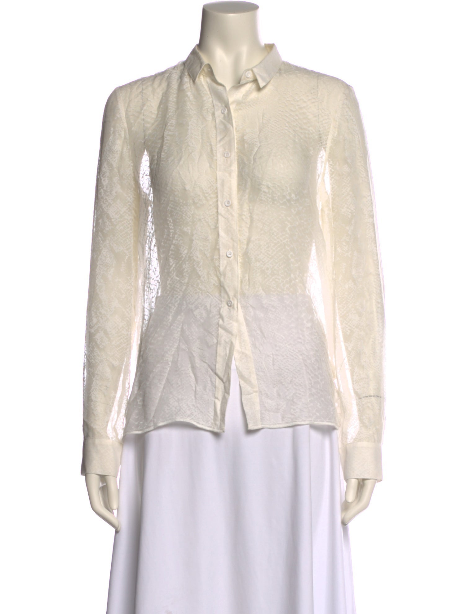 RtA Long Sleeve Button-Up Top