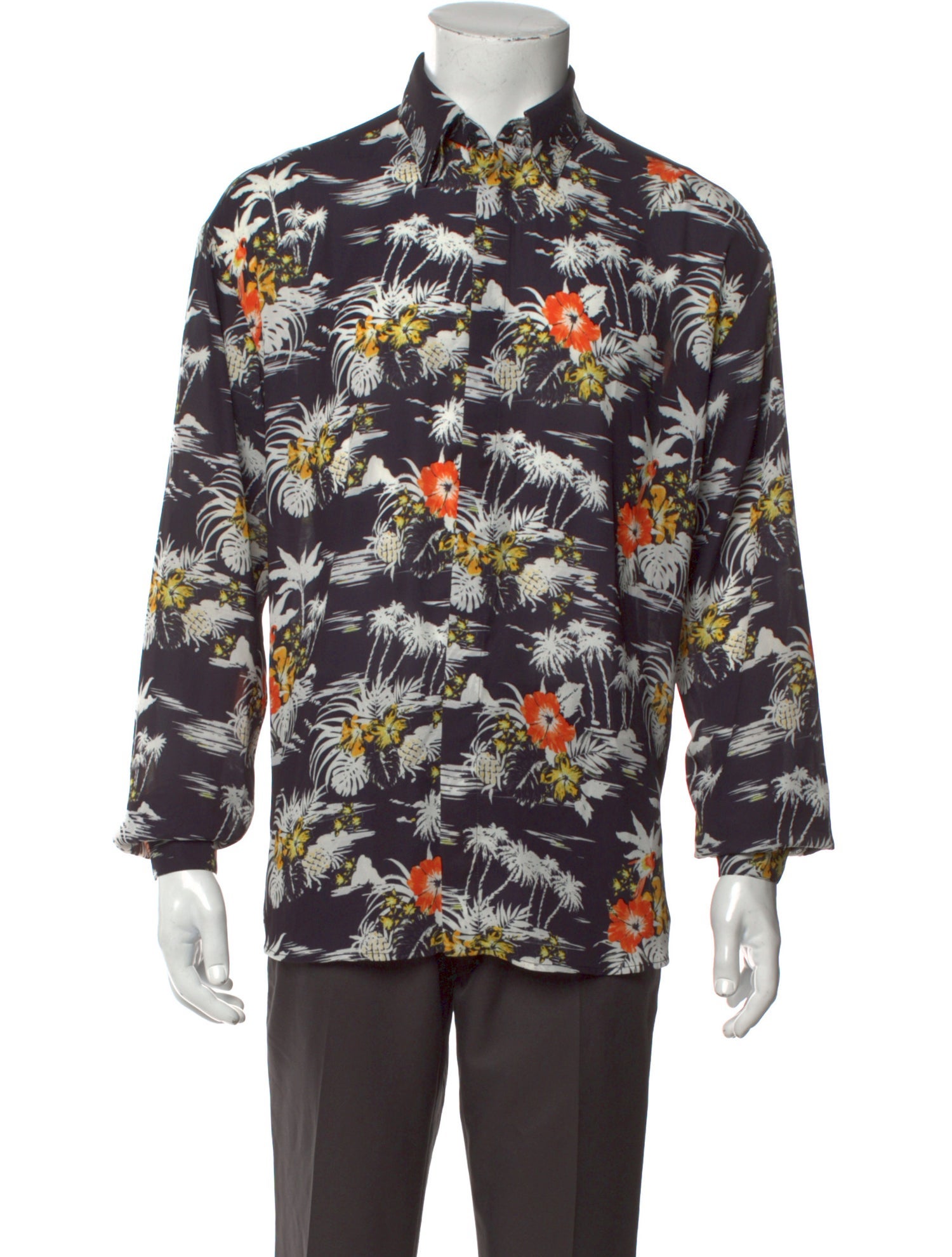 RtA Printed Long Sleeve Shirt