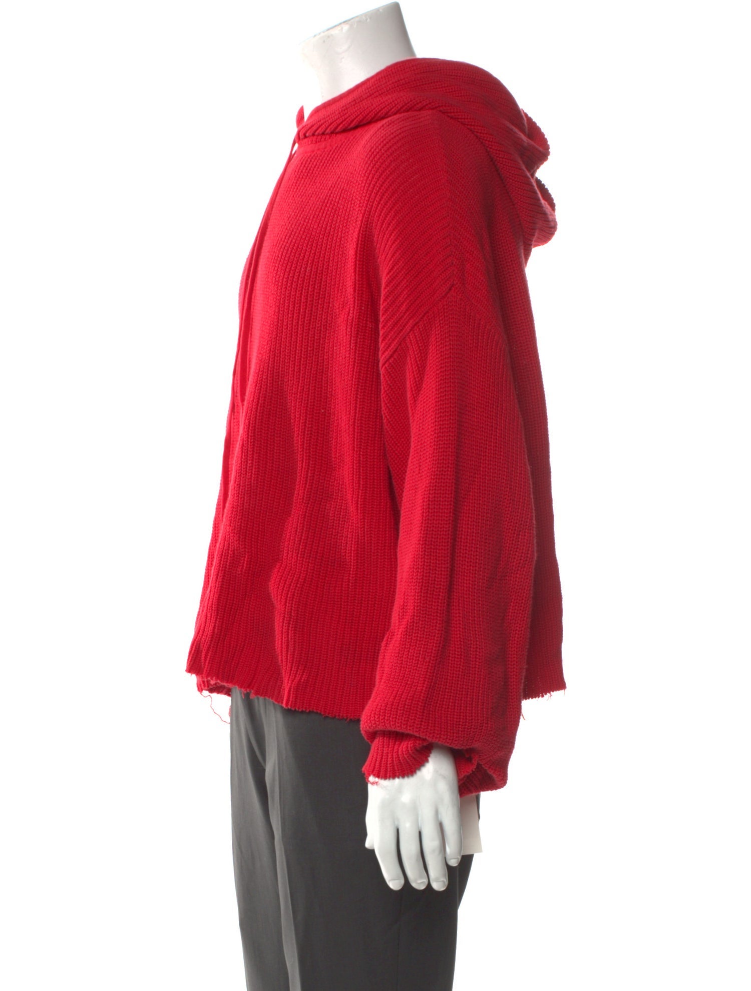 RtA V-Neck Long Sleeve Hoodie