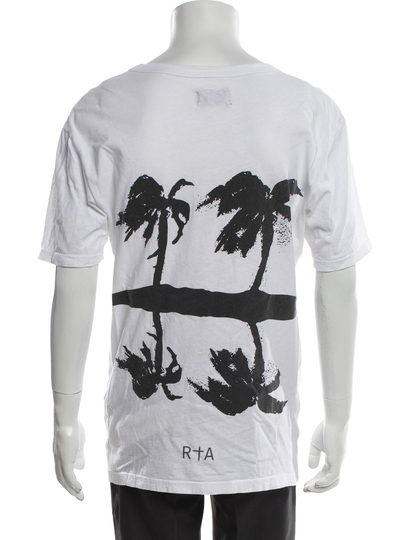 RtA Graphic Print Crew Neck T-Shirt