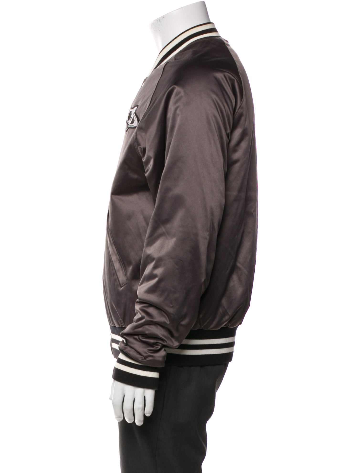 RtA Striped Bomber Jacket