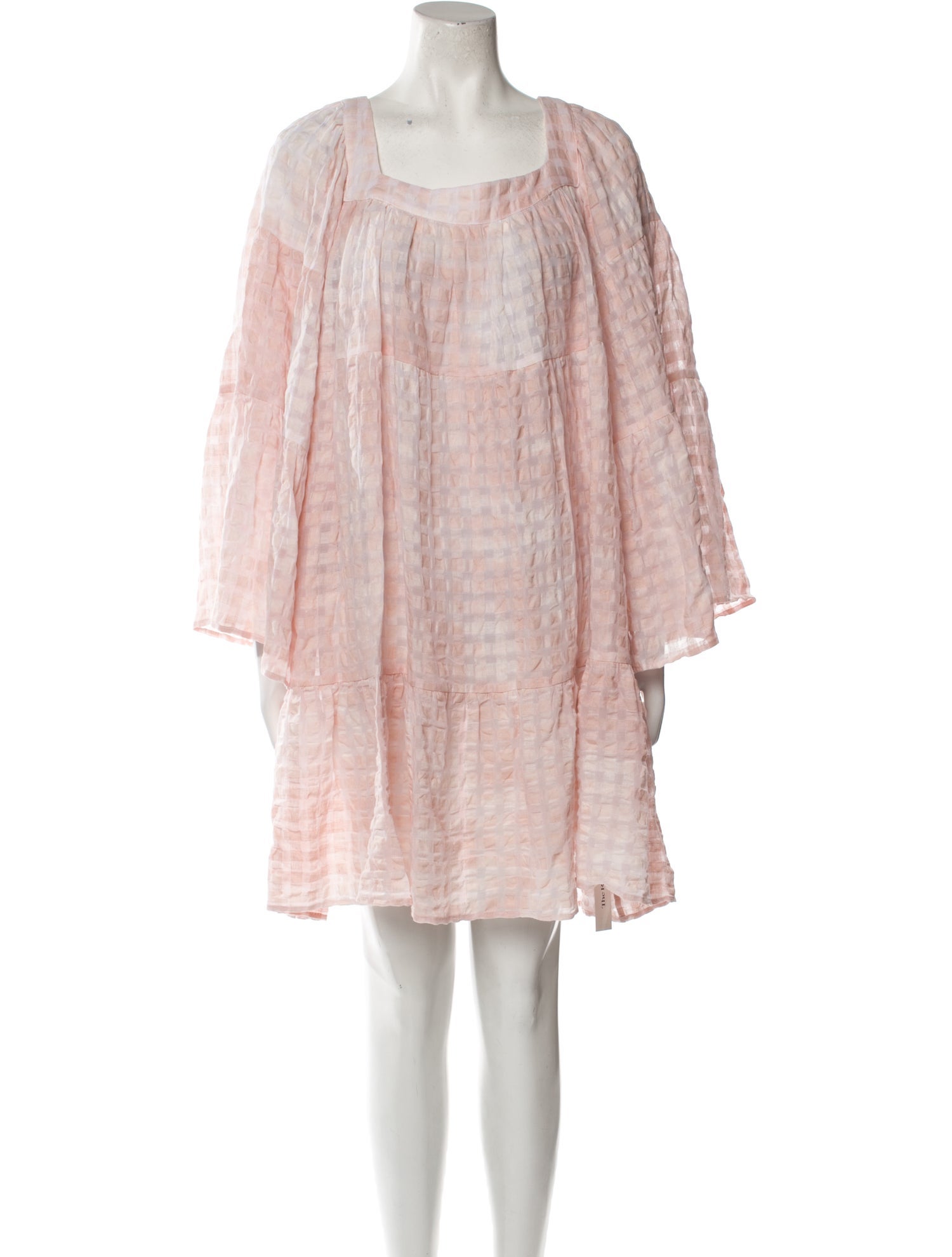 Lisa Marie Fernandez Square Neckline Mini Dress