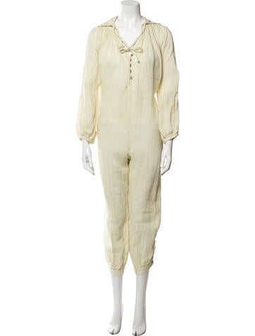 Lisa Marie Fernandez Jumpsuits and Rompers V-Neck Jumpsuit XL