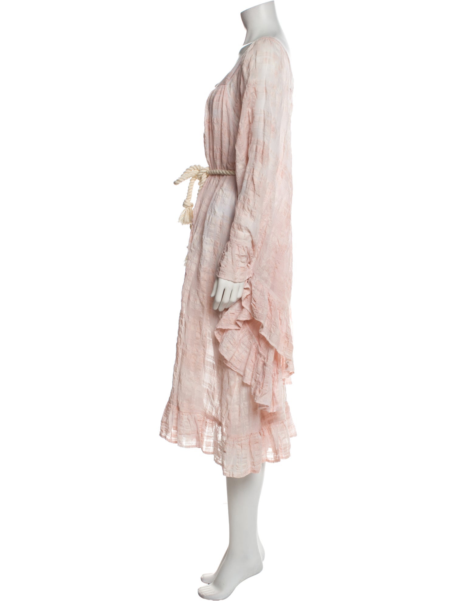 Lisa Marie Fernandez Linen Midi Length Dress