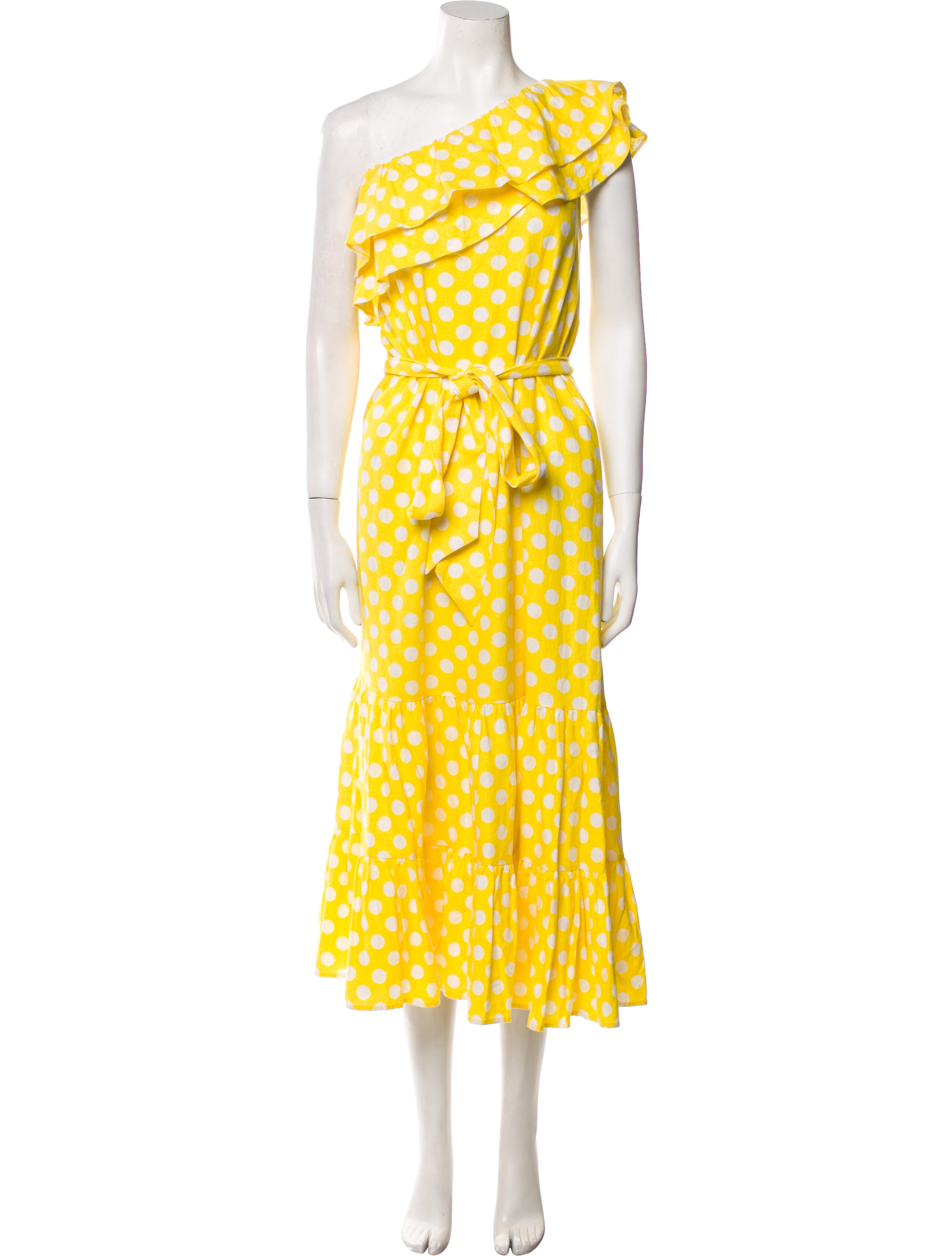 Lisa Marie Fernandez Linen Midi Length Dress