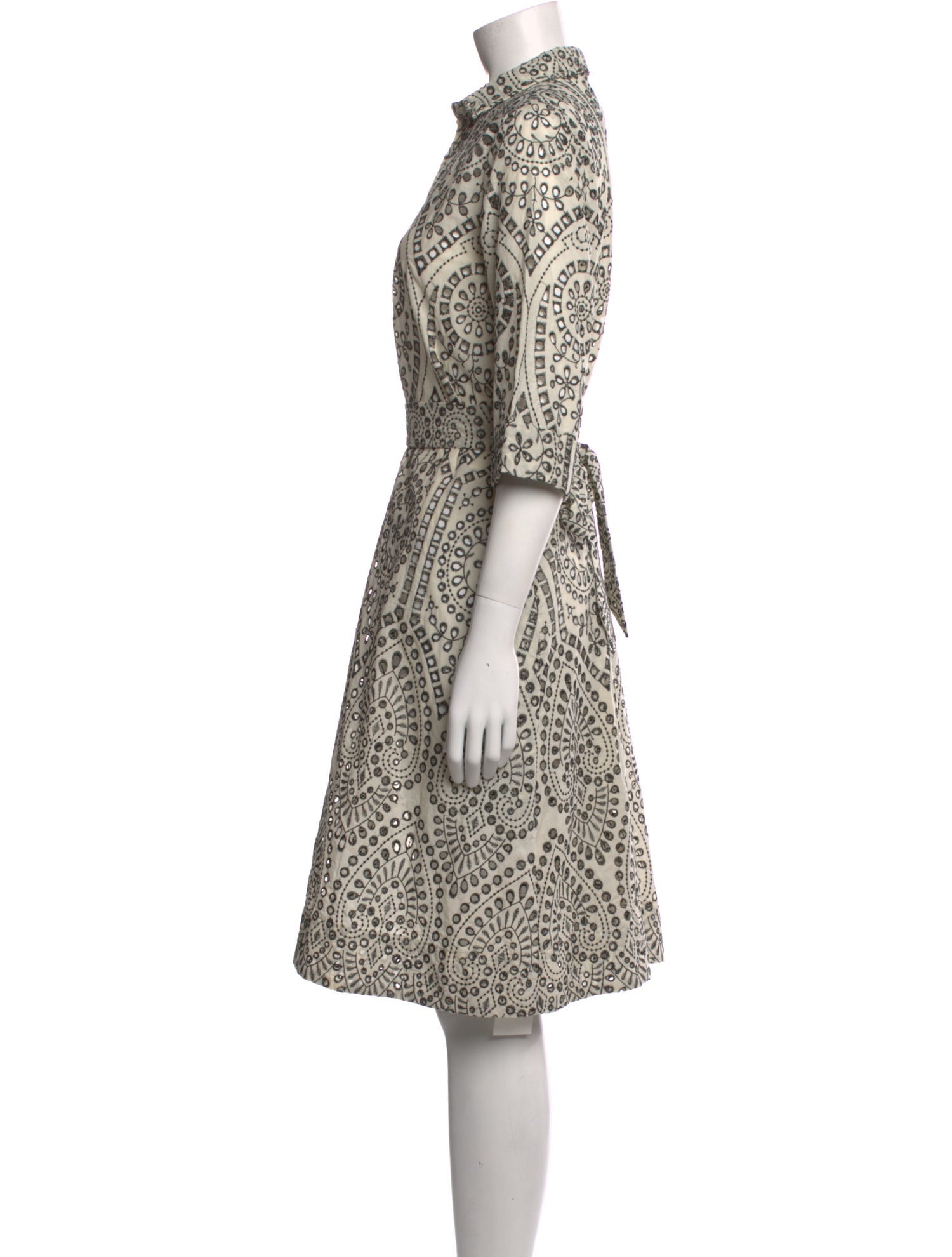 Lisa Marie Fernandez Printed Knee-Length Dress