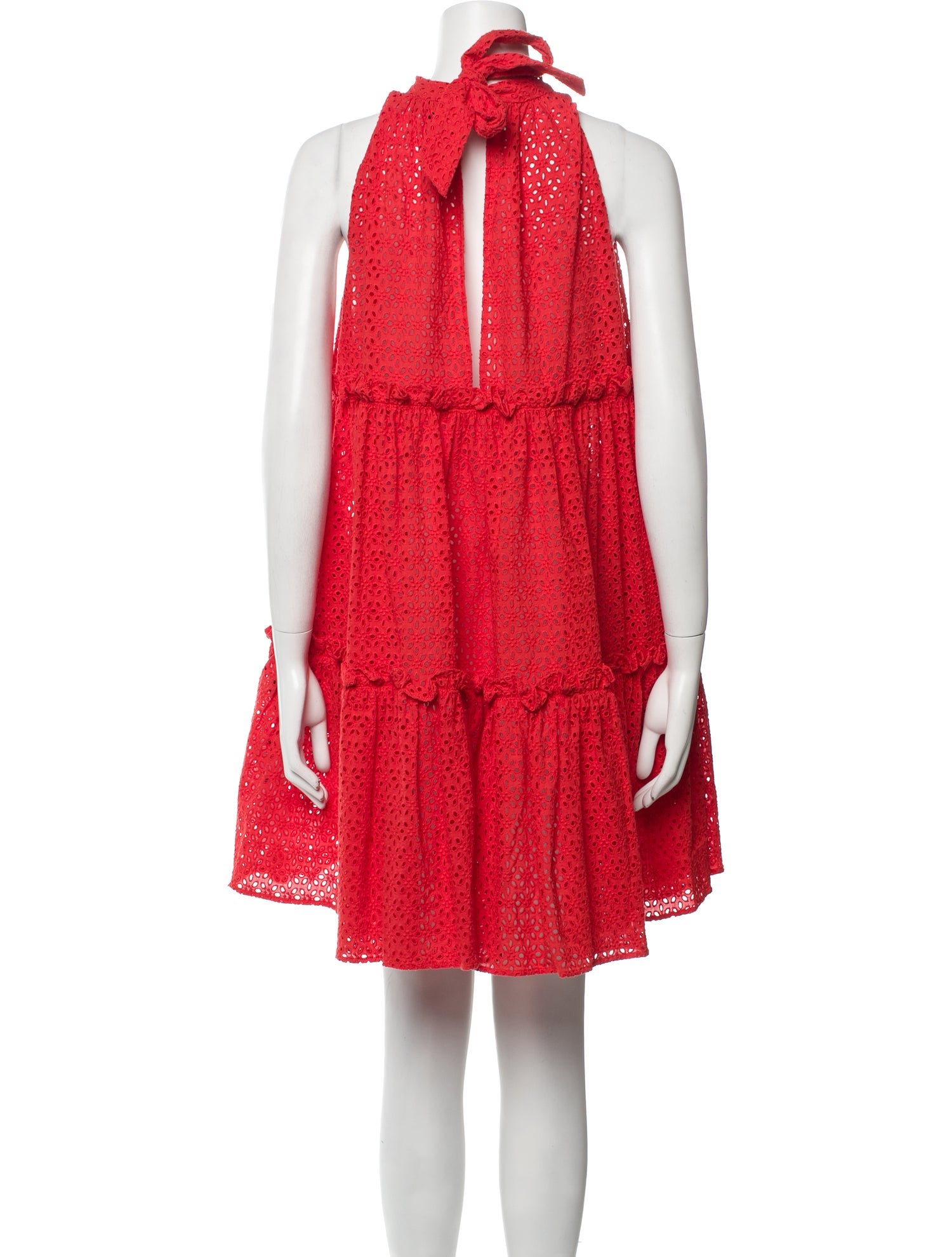 Lisa Marie Fernandez Mock Neck Mini Dress