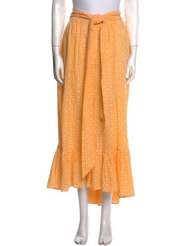 Lisa Marie Fernandez Skirts Patterned Long Skirt L