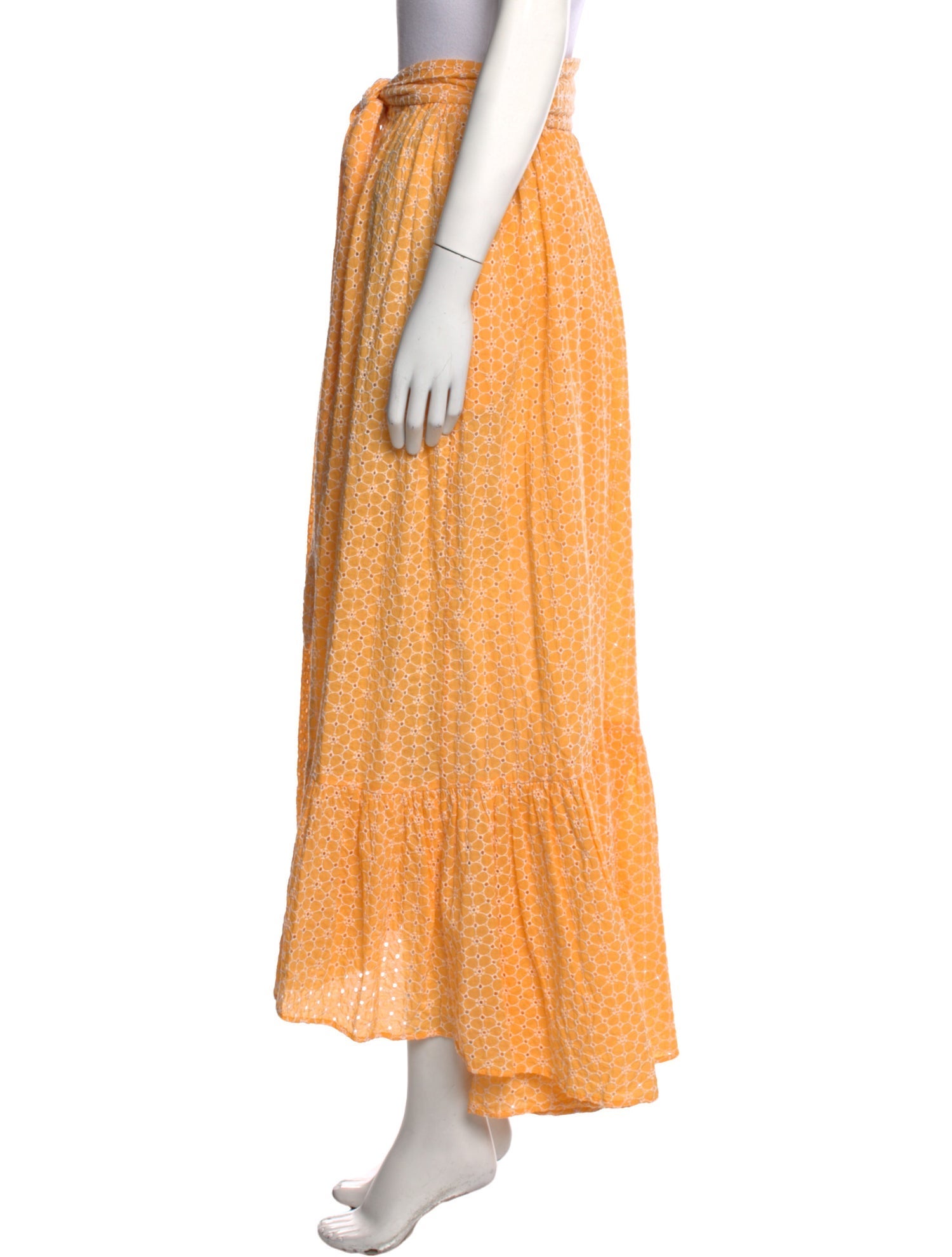 Lisa Marie Fernandez Patterned Long Skirt