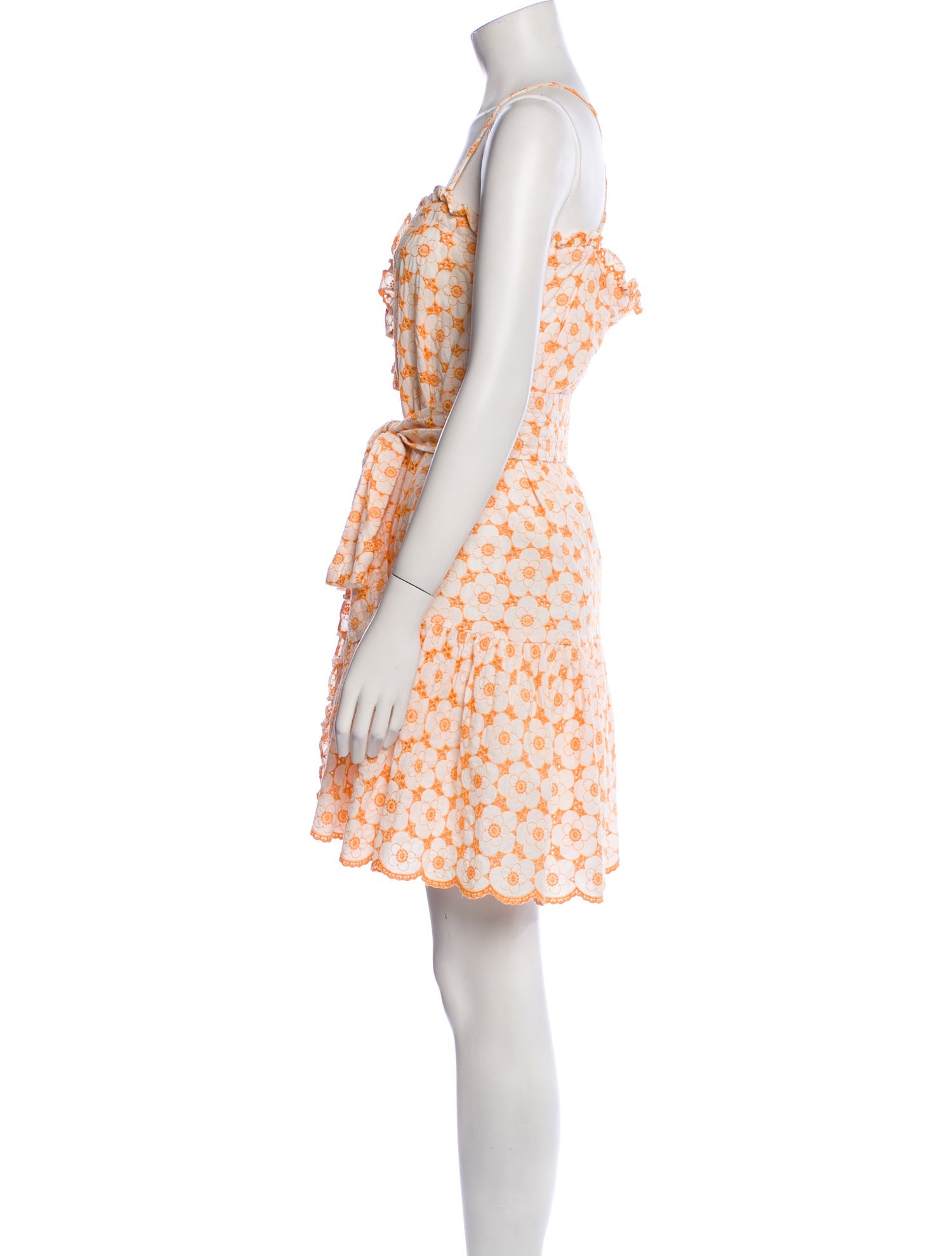 Lisa Marie Fernandez Floral Print Mini Dress