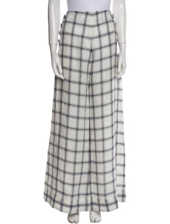 Lisa Marie Fernandez Linen Wide Leg Pants